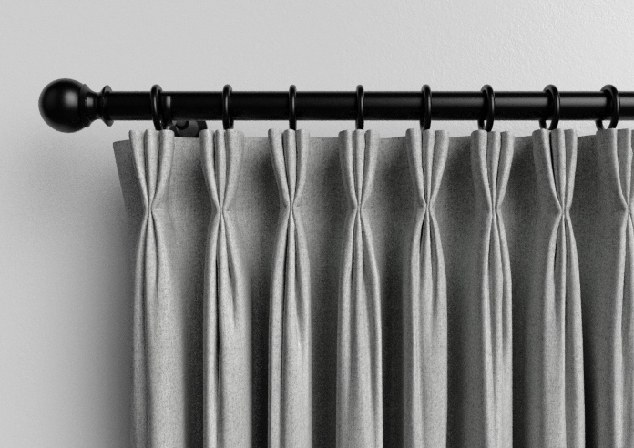 Roslin (Blackout), Lunar Grey - Made to Measure Curtains - Image 11